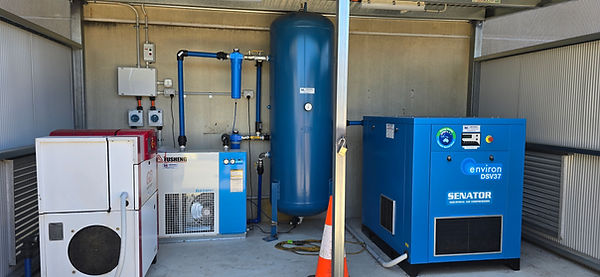industrial air compressor system installation and servicing