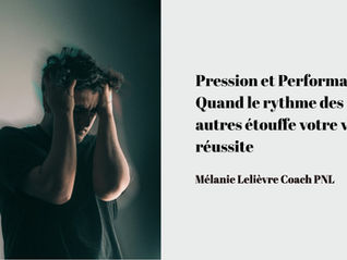 Pression et Performance : Quand le rythme des autres étouffe votre vraie réussite´
