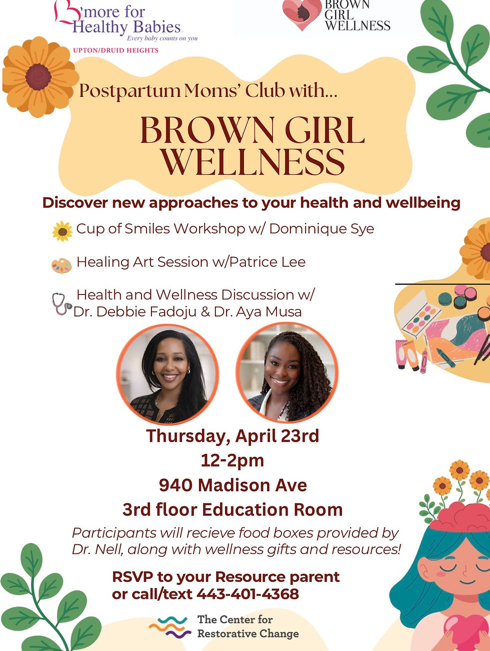 Postpartum Mom's Club with Brown Girl Wellness