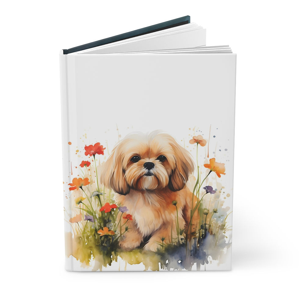 Thumbnail: Lhasa Apso Hardcover Journal Matte