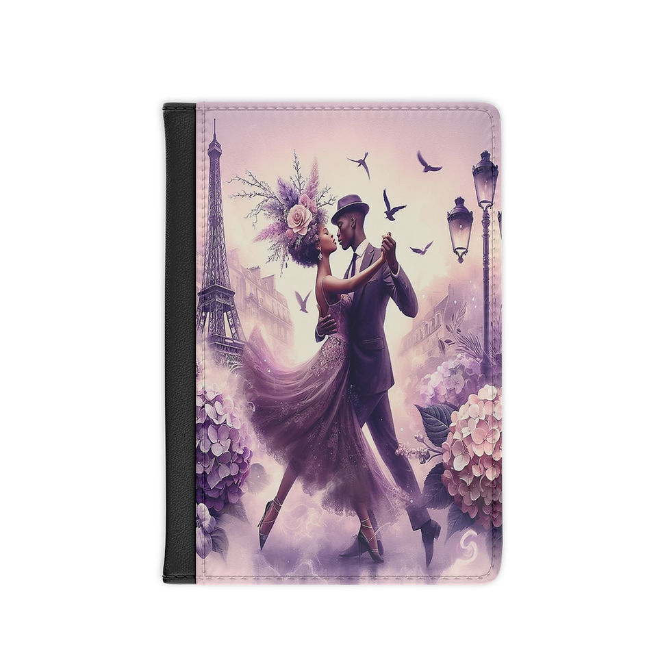 Thumbnail: Dancing Couple in Purple Passport Cover