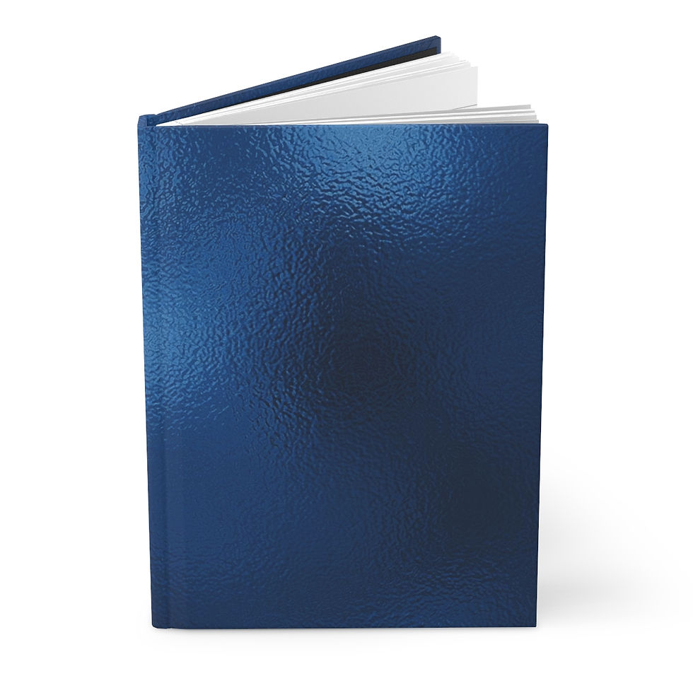 Thumbnail: Blue Hardcover Journal Matte