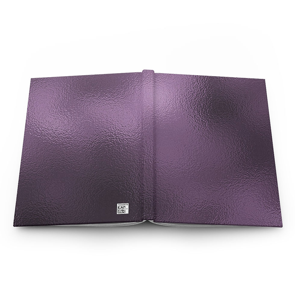 Thumbnail: Purple Hardcover Journal Matte