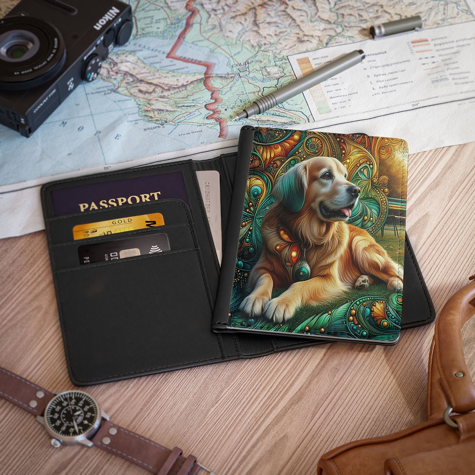 Thumbnail: Golden in the Park Passport Cover