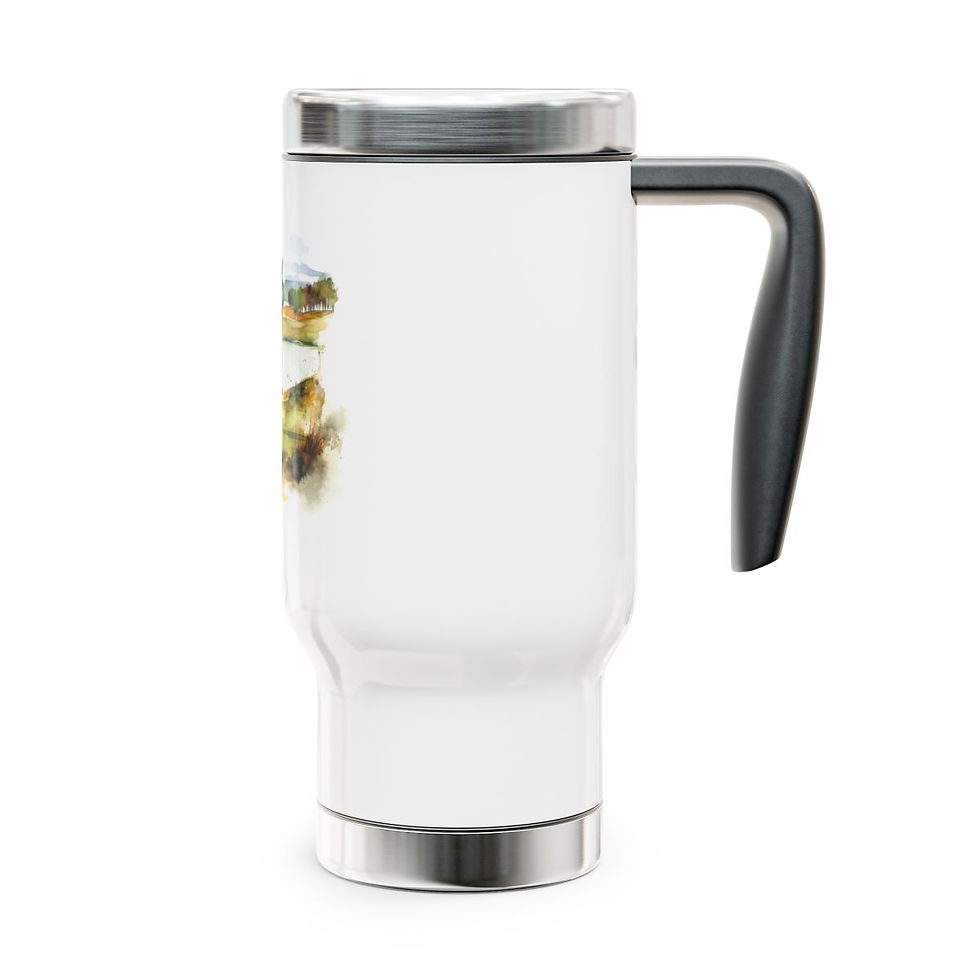Thumbnail: Golfer Stainless Steel Travel Mug 