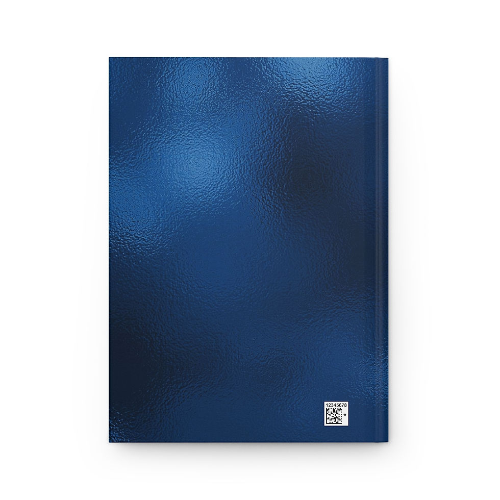 Thumbnail: Blue and Green Peacock Hardcover Journal Matte