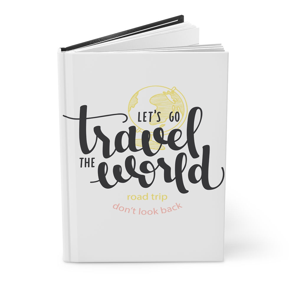 Thumbnail: Let's Go Travel The World Hardcover Journal