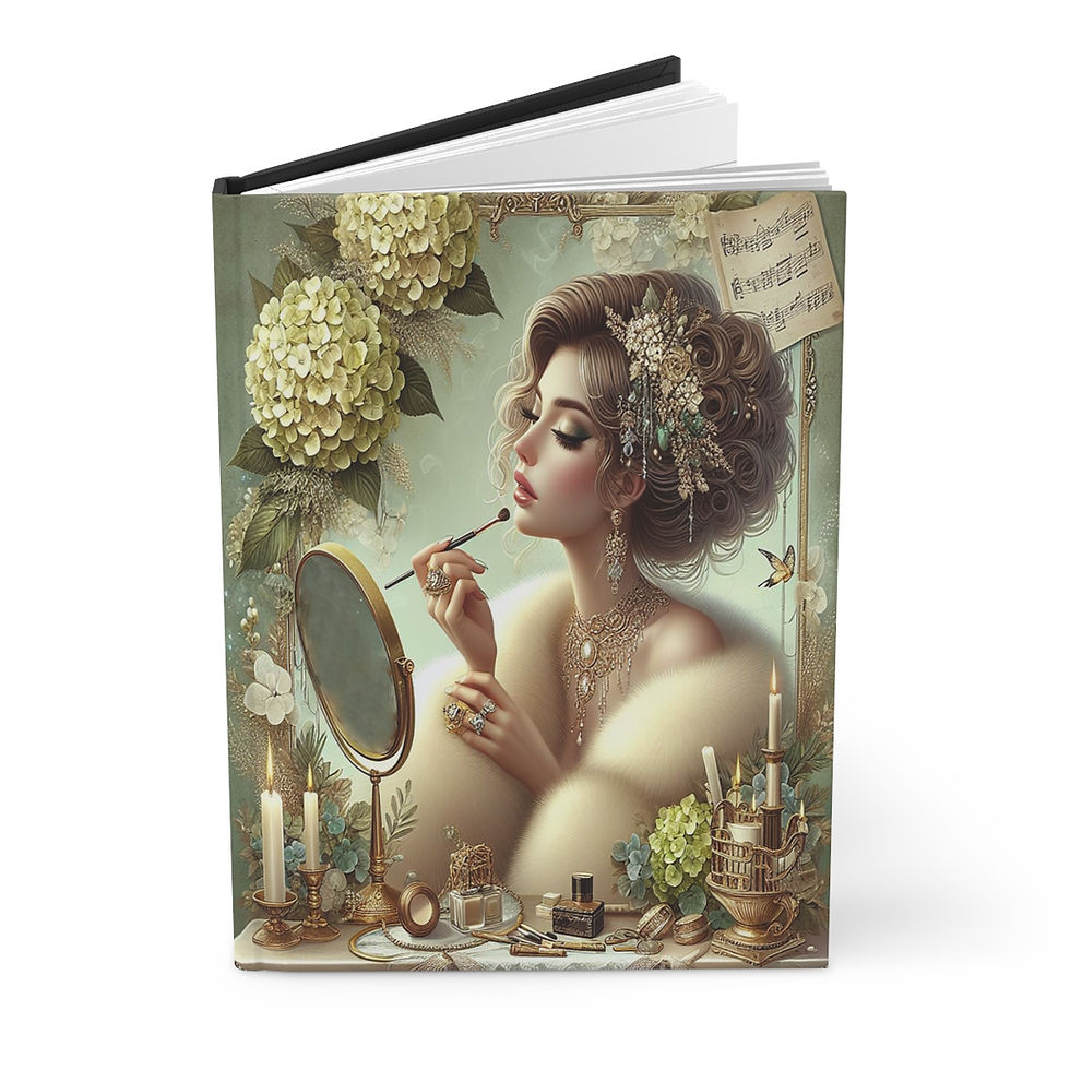 Thumbnail: Makeup Artist Cream Hardcover Journal Matte