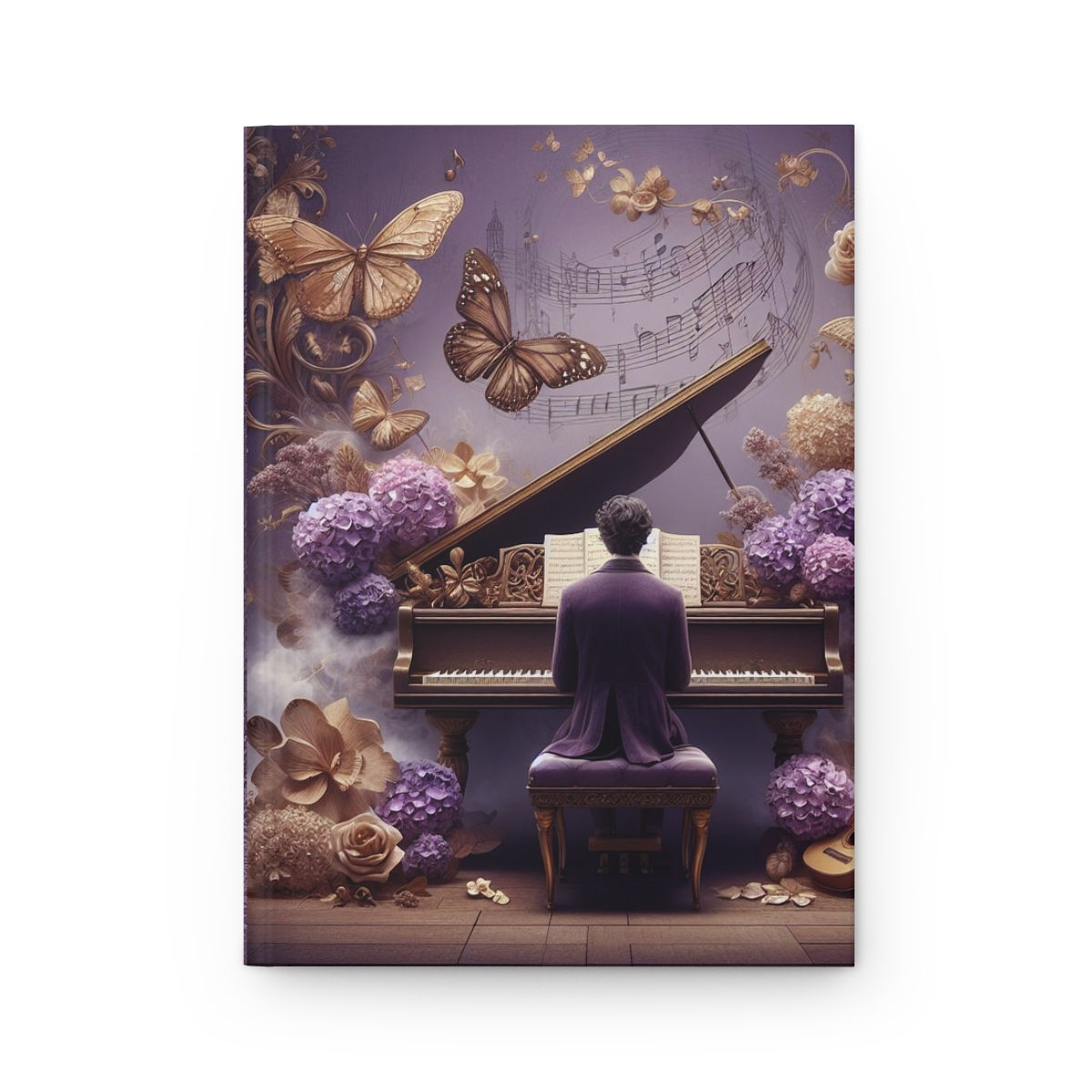 Pianist Hardcover Journal Matte