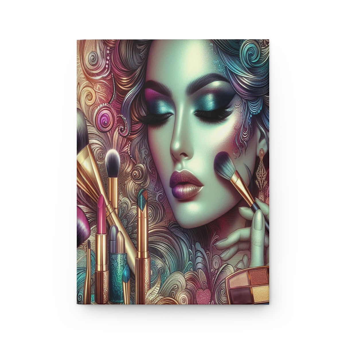 Makeup Artist Pink Hardcover Journal Matte