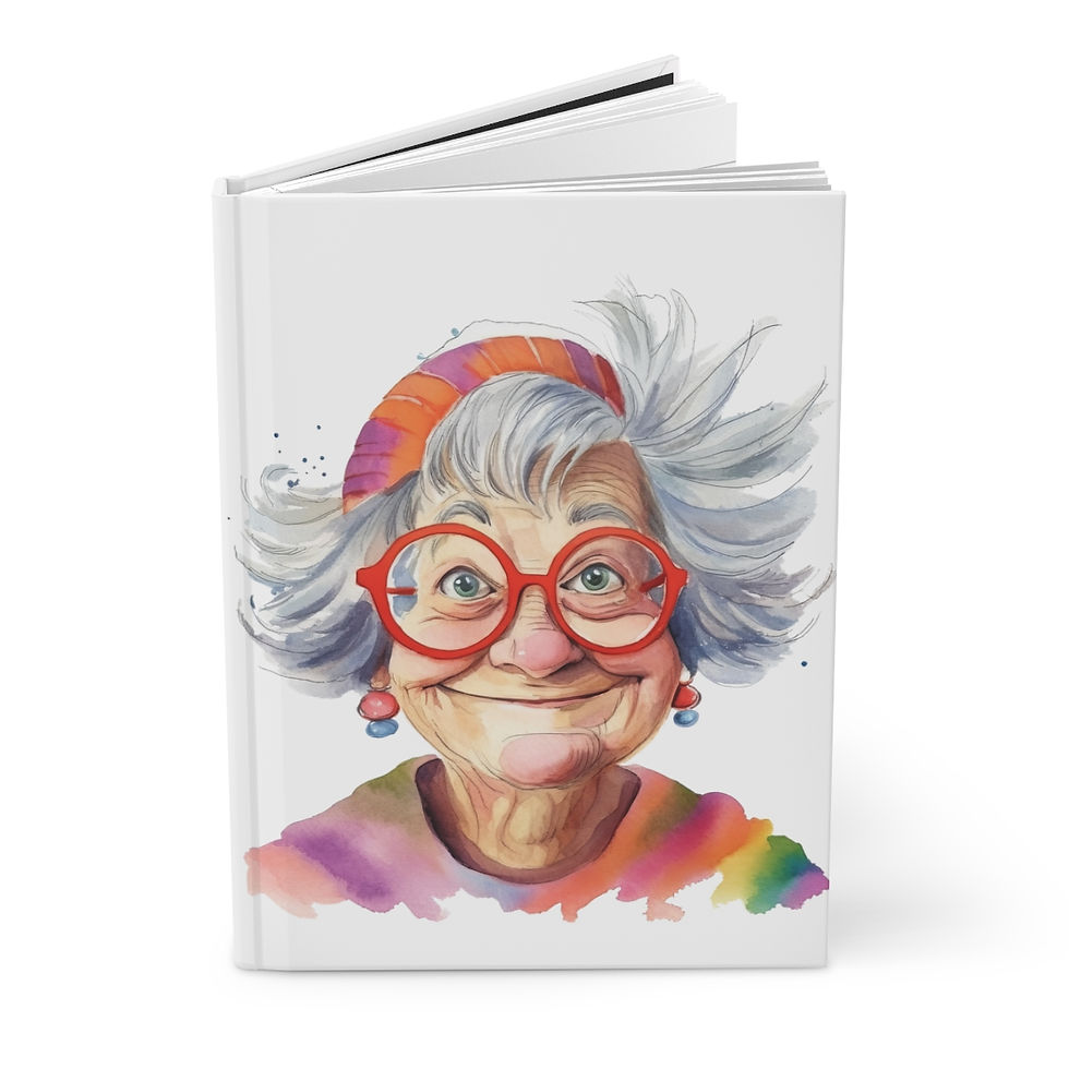 Thumbnail: Grandma Hardcover Journal Matte