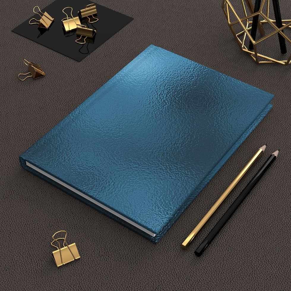 Thumbnail: Light Blue Hardcover Journal Matte
