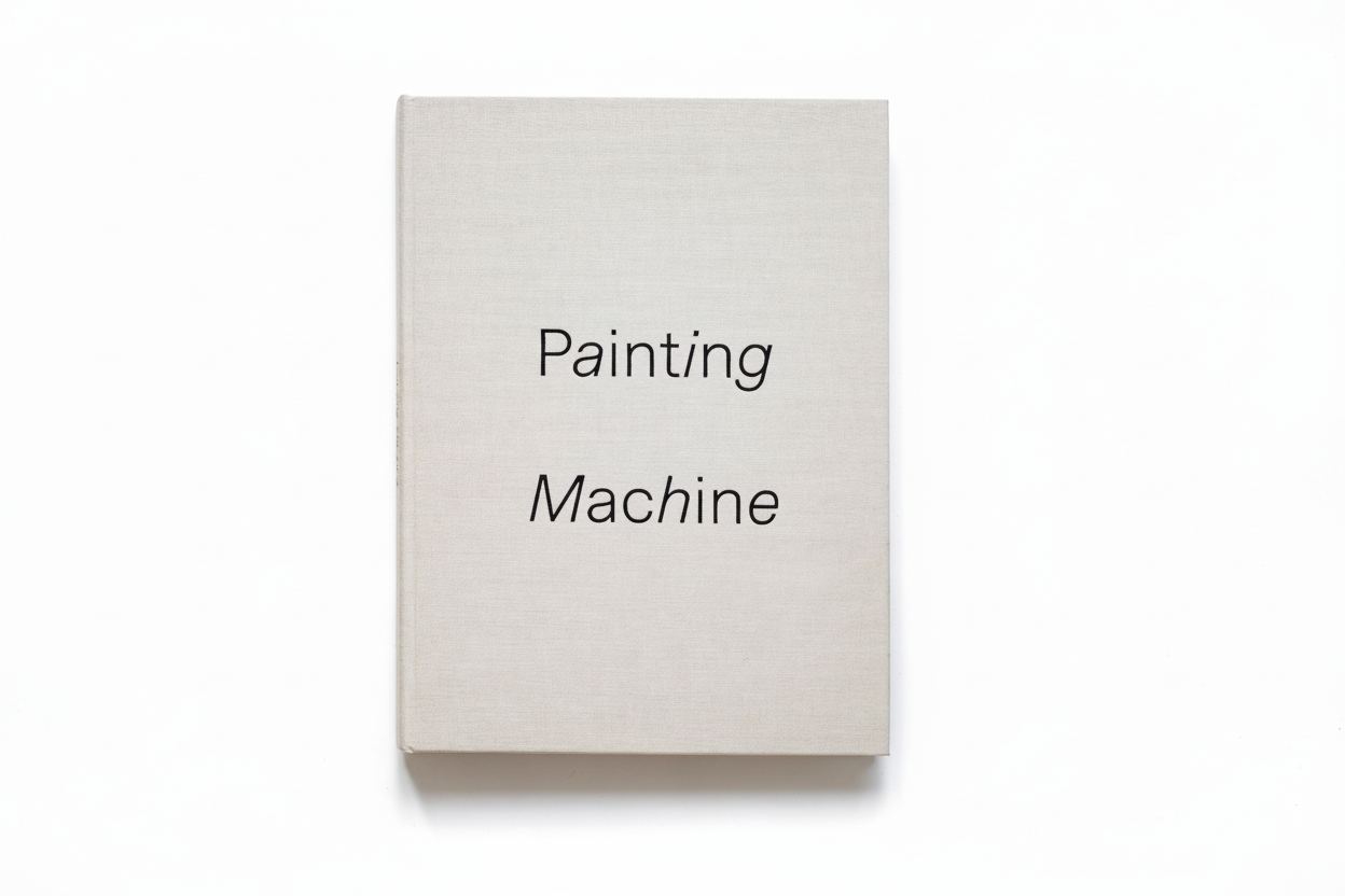 Painting Machine- Artists Book by Guy Shoham