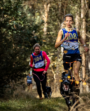 Canicross-teammembers