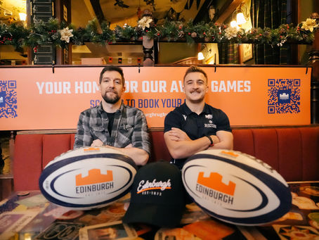 Edinburgh Rugby scores new deal with city-centre sports bar