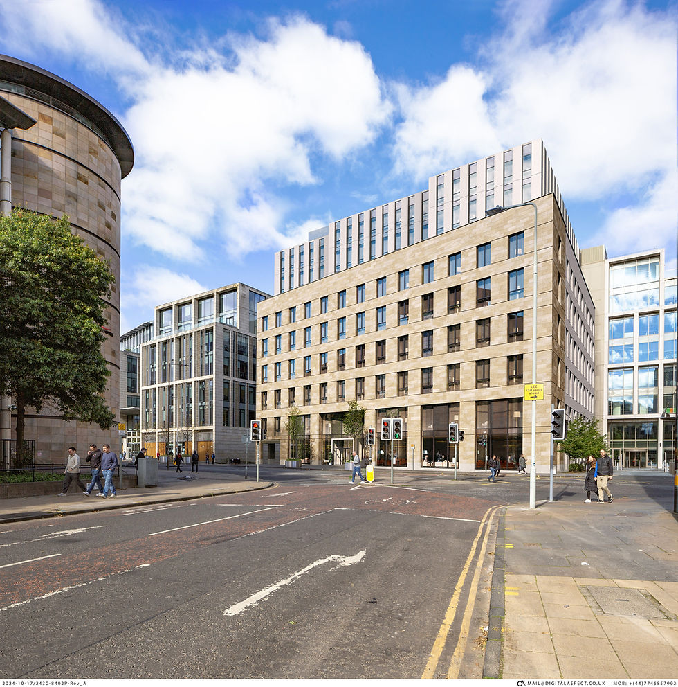 Construction begins on £95m Edinburgh hotel development