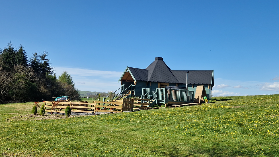 Oak Lodge, amenities and everything ready to go at last.