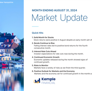 Monthly Market Update: Solid Month for Stocks in August