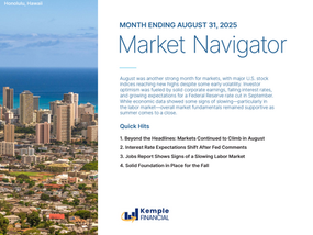 Monthly Market Navigator: Markets Continued to Climb in August 