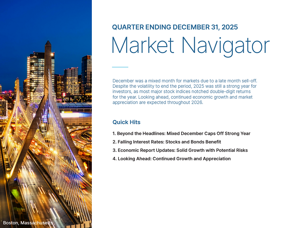 Market Navigator for the Quarter Ending December 31, 2025