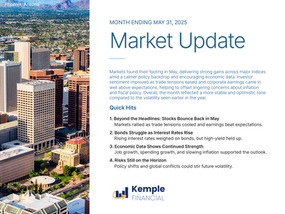 Monthly Market Update: A Positive Month for Markets as Stocks Rally