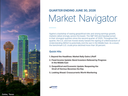 Market Navigator for the Quarter Ending June 30, 2026