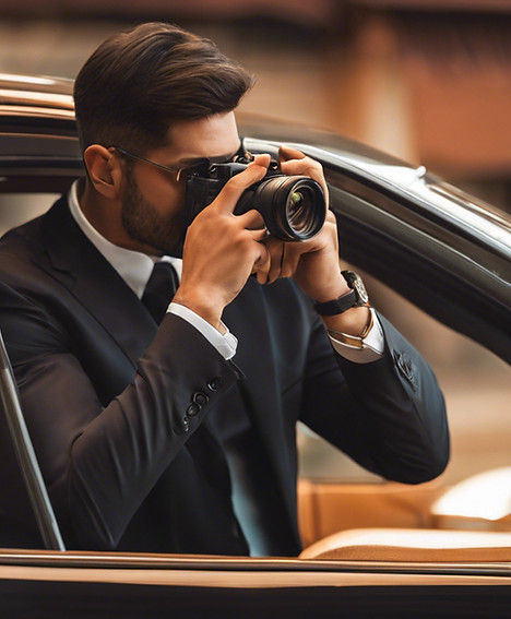 Investigator During Surveillance