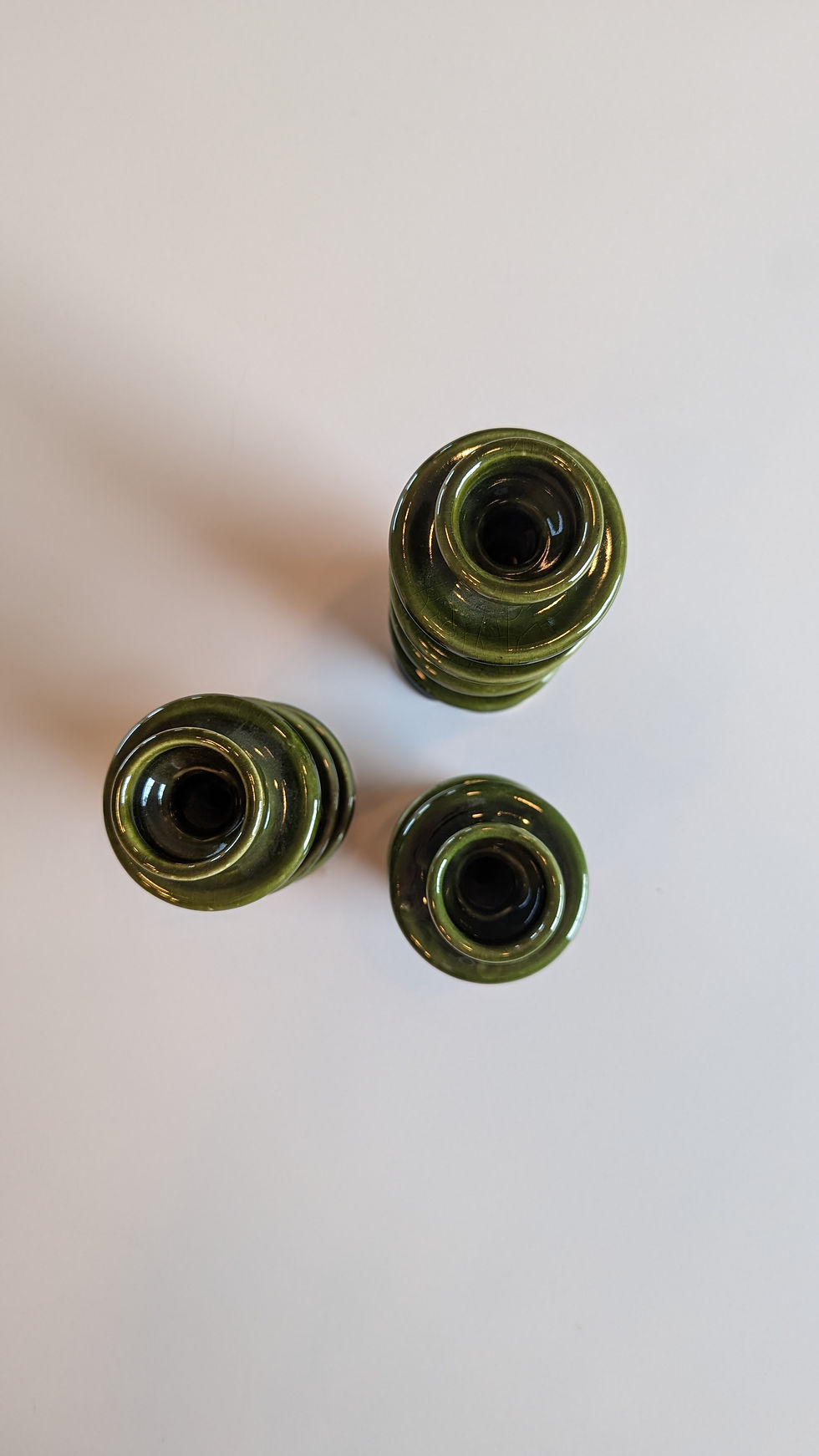 Thumbnail: Moroccan Glazed Ceramic Candlesticks