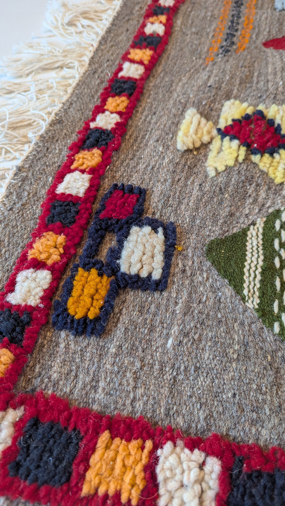 Thumbnail: Hand Woven Moroccan Rug