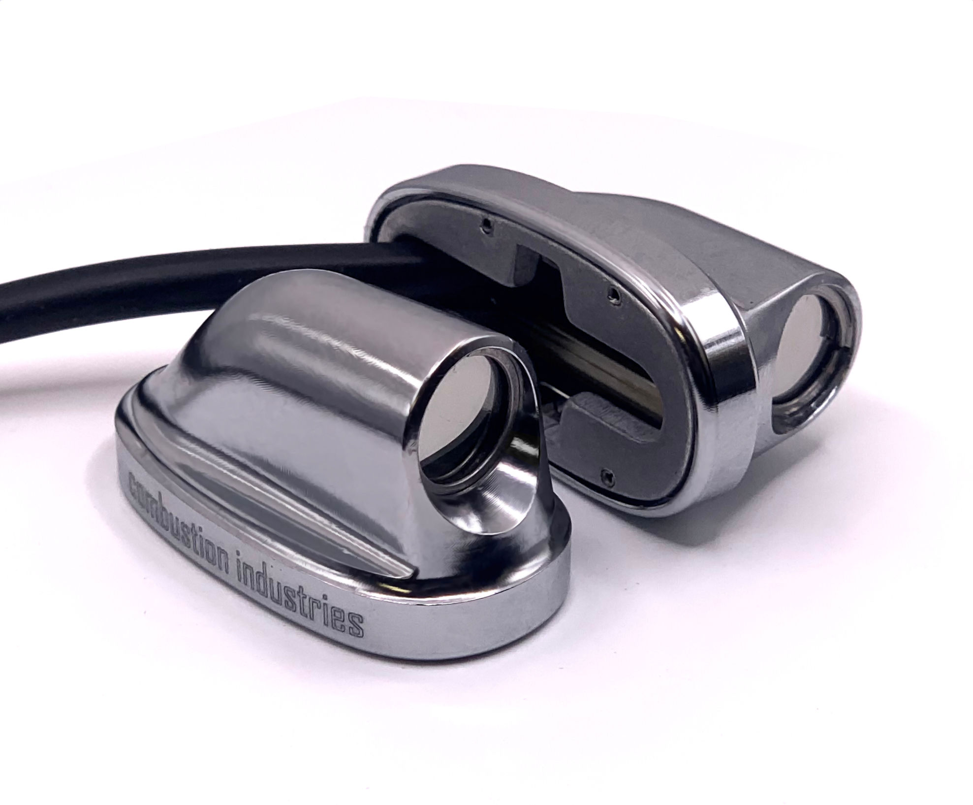 Micron Classic Turn Signals fits '99-up Harley Sportster, Dyna, Softail [chrome]