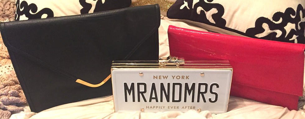 Clutches: Rampage, Kate Spade, Vintage