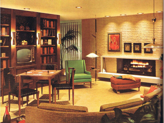 Bold Colors and Modern Living: Inside American Homes of the 1960s