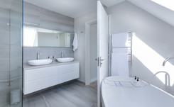 Paris 16, réaménagement partielle, salle de bain et chambre