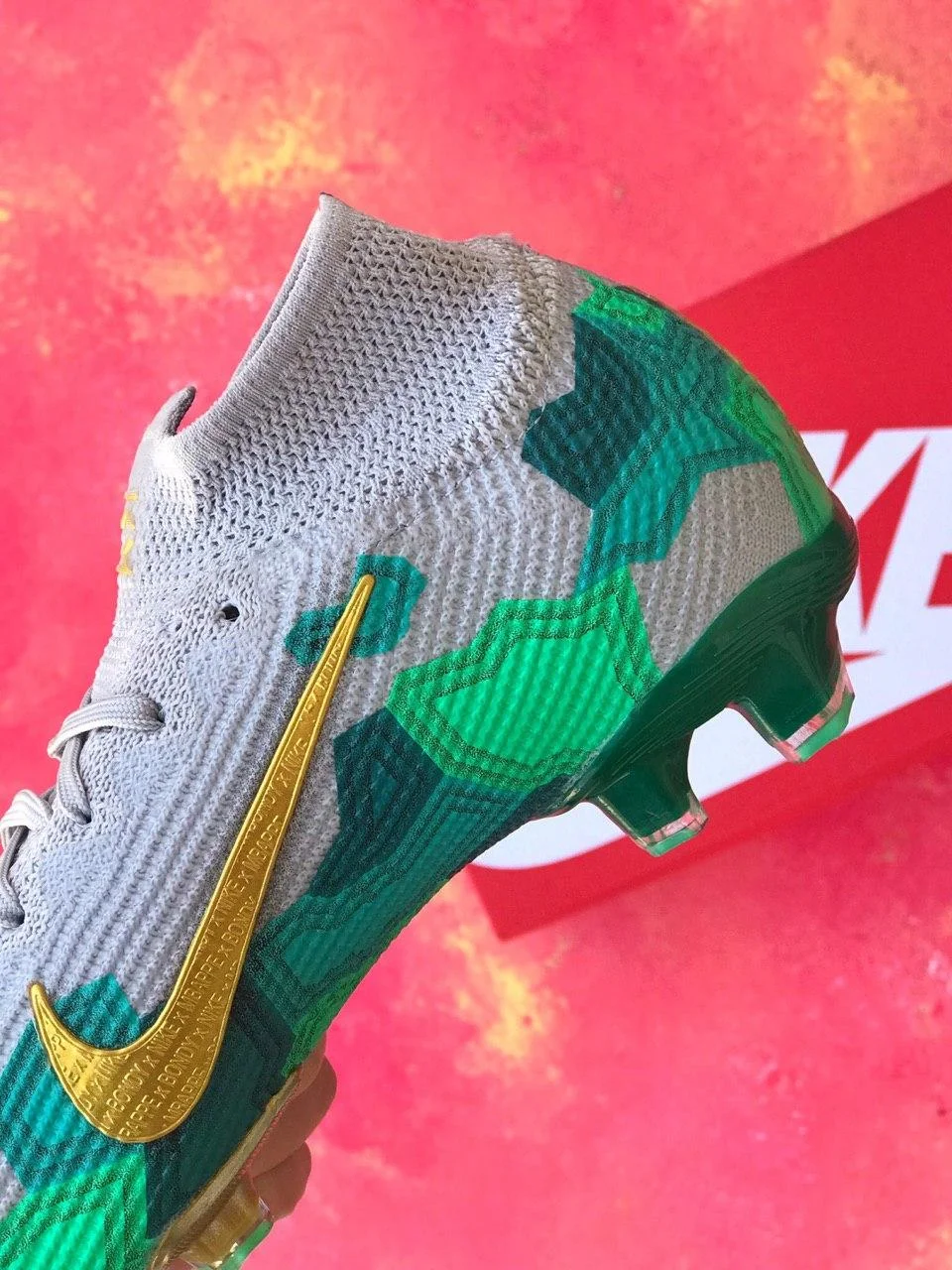 Миниатюра: Килиан Мбаппе Nike Mercurial Superfly 7 / Бутсы найк меркуриал / Футбольная обувь / Копы