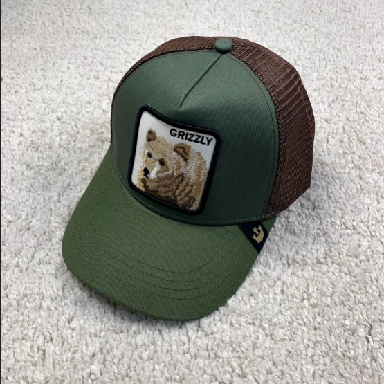 Бейсболка Goorin Brothers Grizzly зеленая / кепка гризли хаки