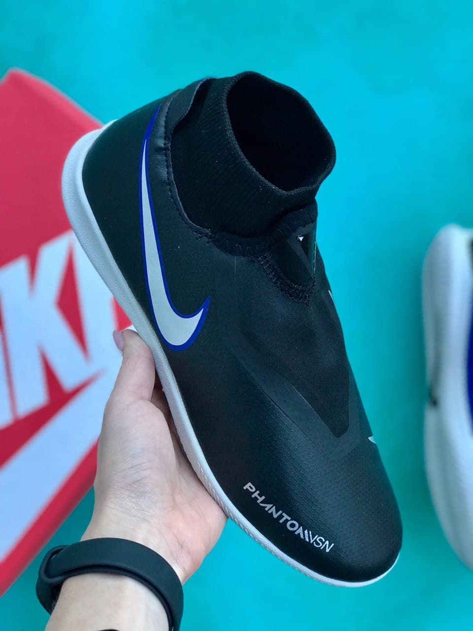 Прев'ю: Футзалки Nike Phantom Vision Academy Dynamic Fit IC / залки найк фантом визион / футбольная обувь