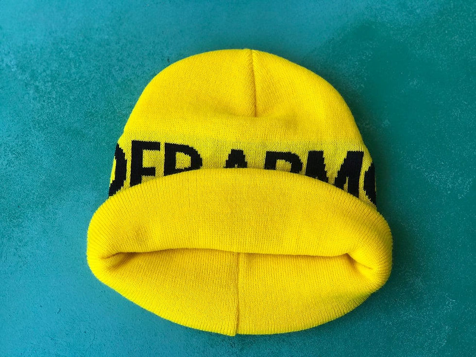 Прев'ю: Шапка Under Armour/ шапка андер армер жёлтая/ шапка женская/шапка мужская/ шапка унисекс