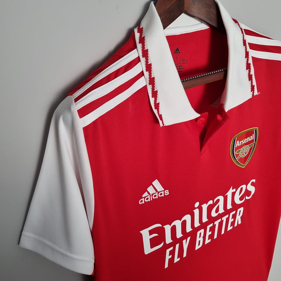 Фото домашней футбольная форма Арсенал 2022-2023 в интернет магазине footgoal.shop
