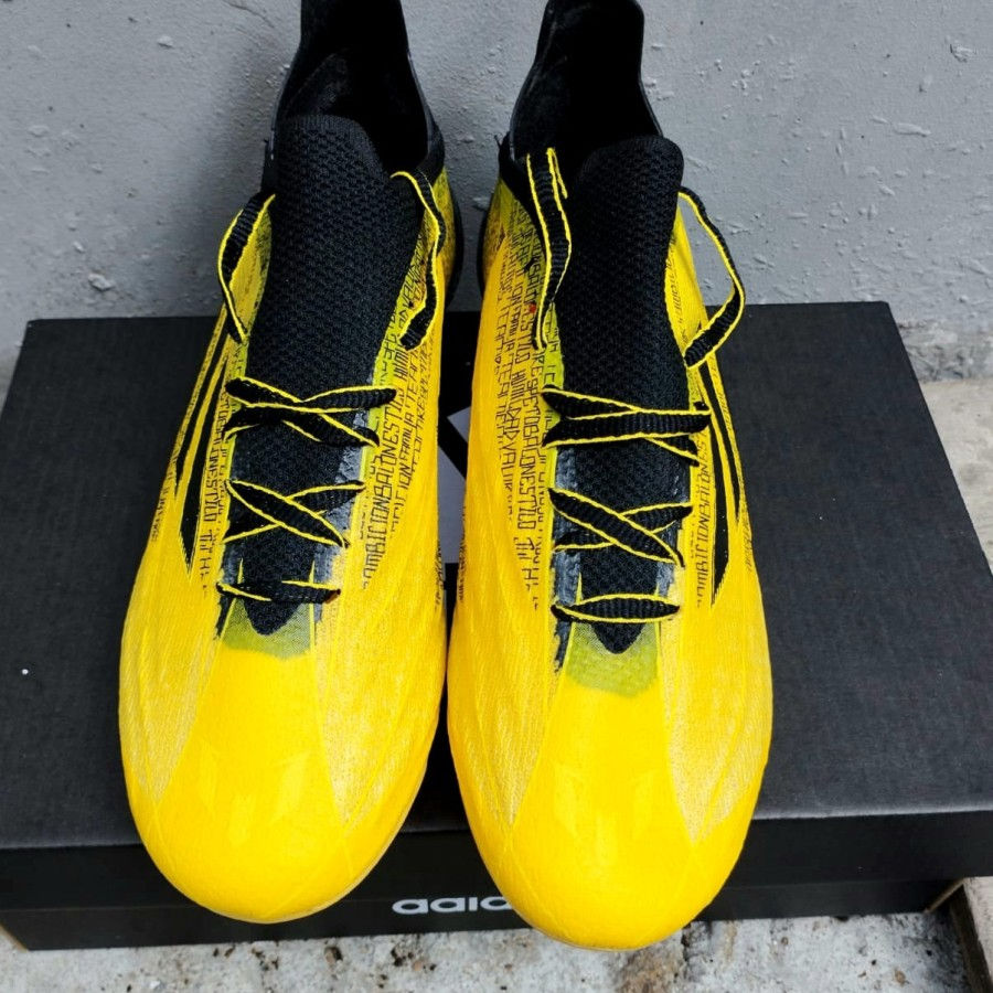 Миниатюра: Фото футбольных бутс Аdidas X SPEEDFLOW.1 Messi FG Yellow в интернет магазине footgoal