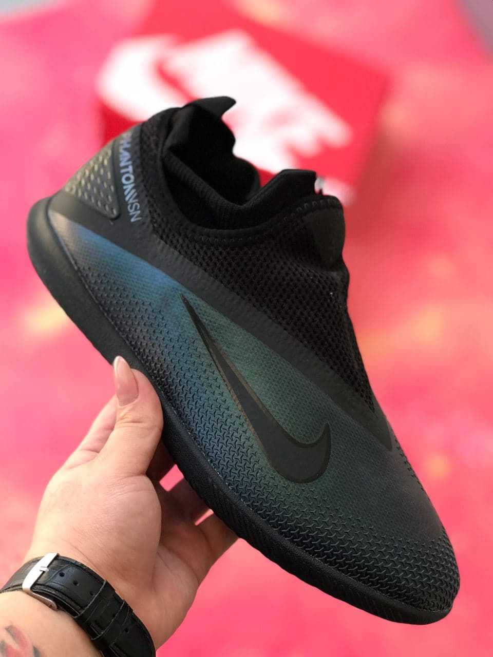Прев'ю: Футзалки Nike Phantom GT Club Dynamic Fit IC / залки найк фантом /Футбольная обувь