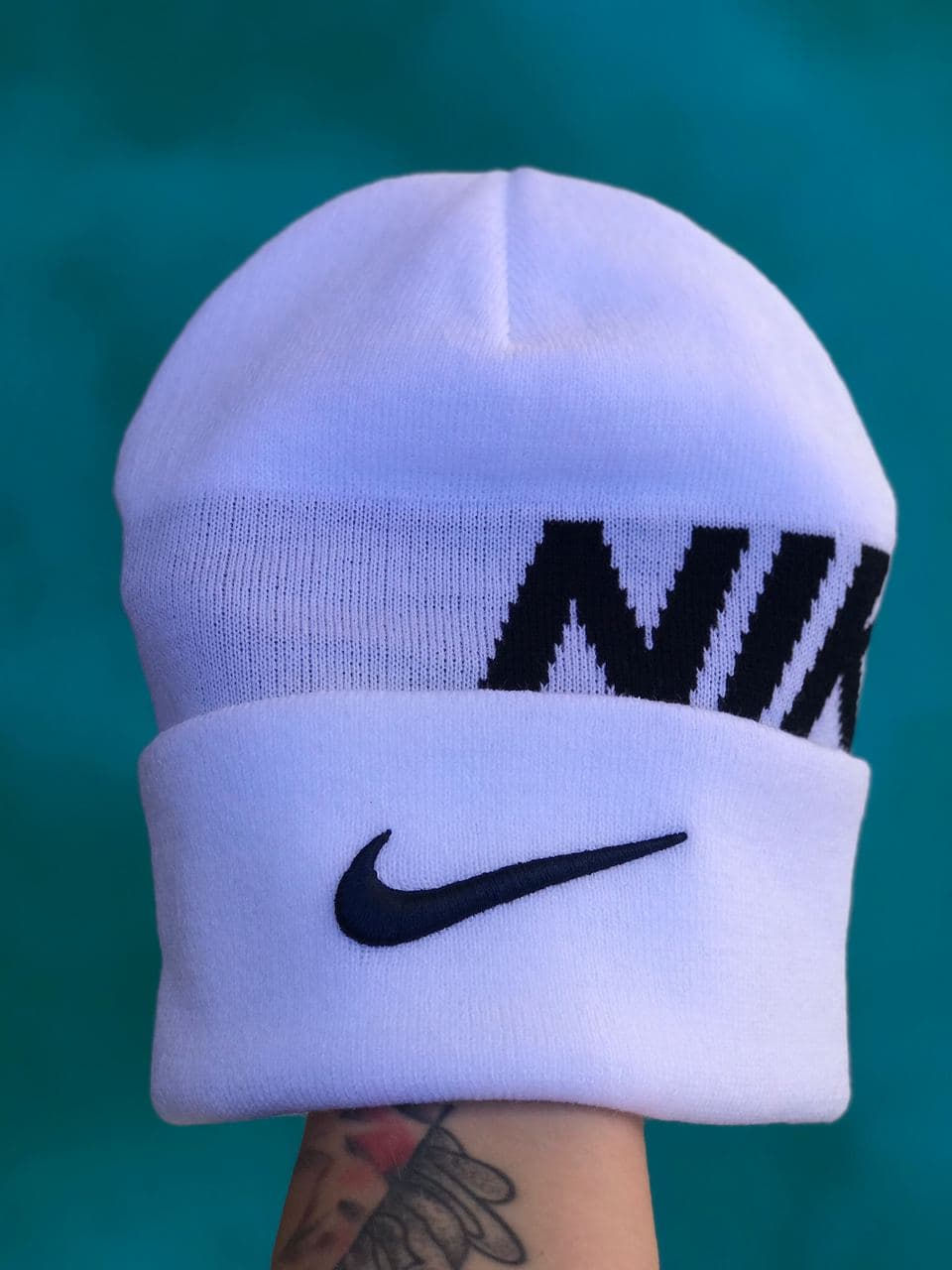 Миниатюра: Шапка Nike/ шапка найк белая/ шапка женская/шапка мужская/ шапка унисекс