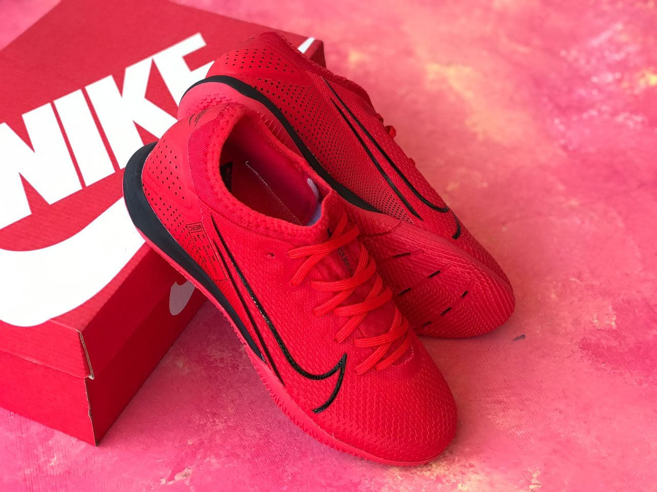 Футзалки Nike Mercurial Vapor 13 Academy IC / залки найк меркуриал / Футбольная обувь