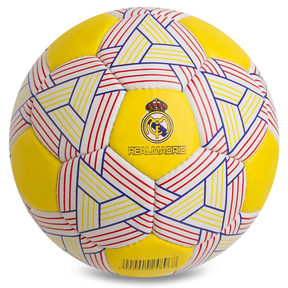 Мяч Реал Мадрид желтый / Мяч для футбола Clubball Real Madrid / футбольный мяч