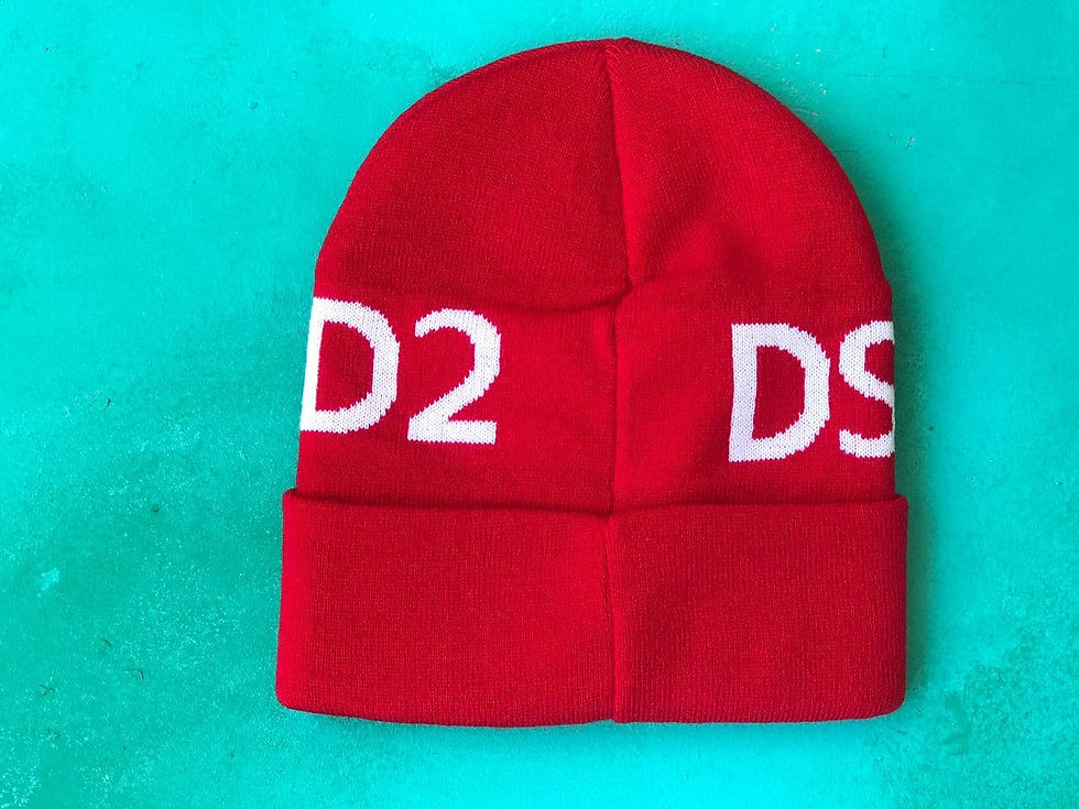 Dsquared2/ шапка дискваред красная/ шапка женская/шапка мужская