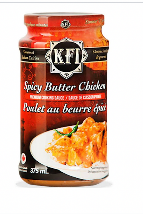 KFI Spicy Butter Chicken Sauce, KFI Butter Chicken 375ml