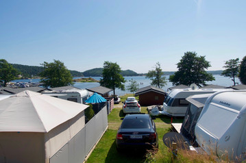 Campingvogn med utsikt