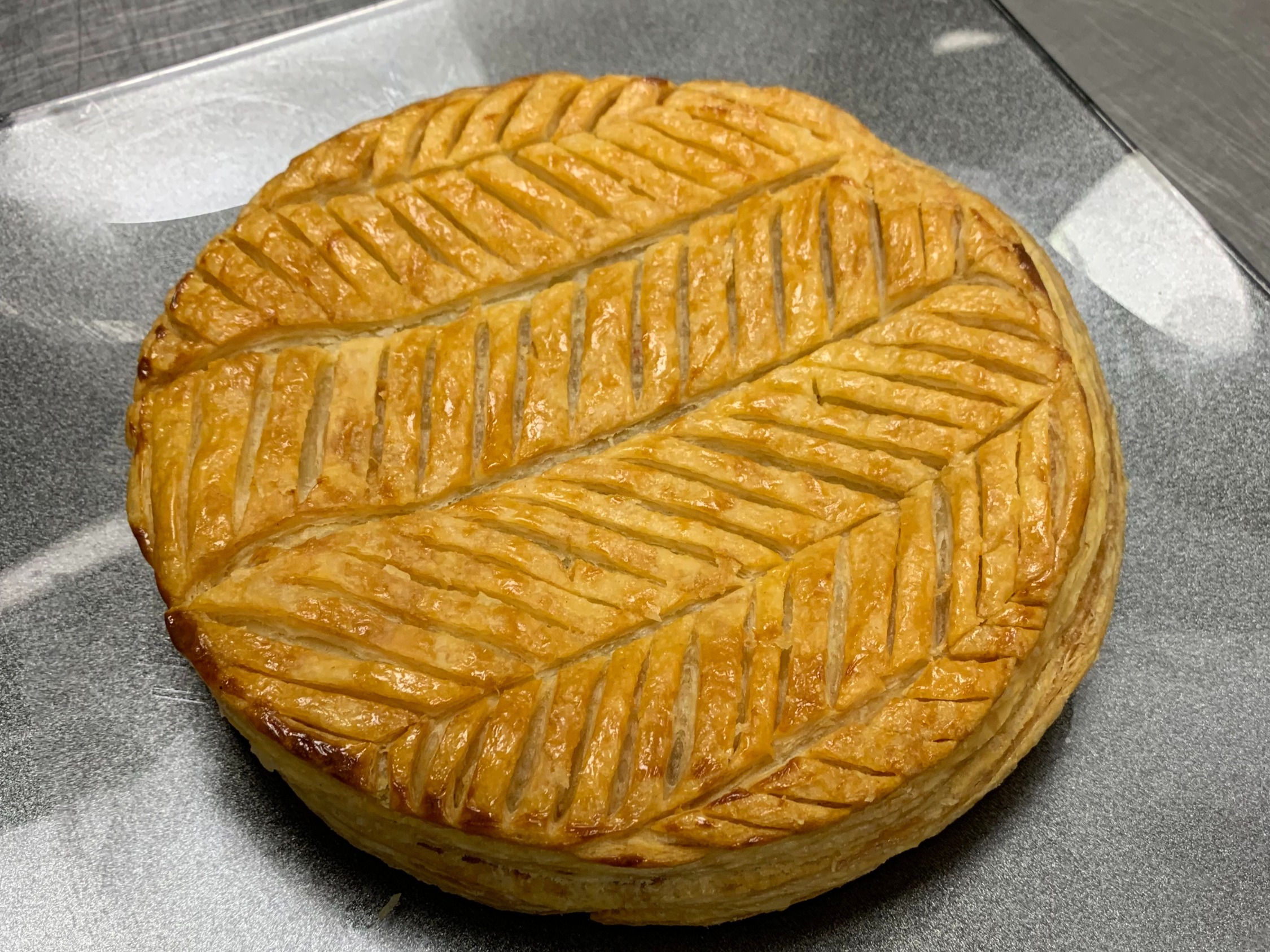 Galette des rois poire chocolat