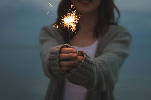 Gril holding sparkler for eating disorder therapy in westchester new york greenwich connecticut fort lauderdale florda pennsylvania