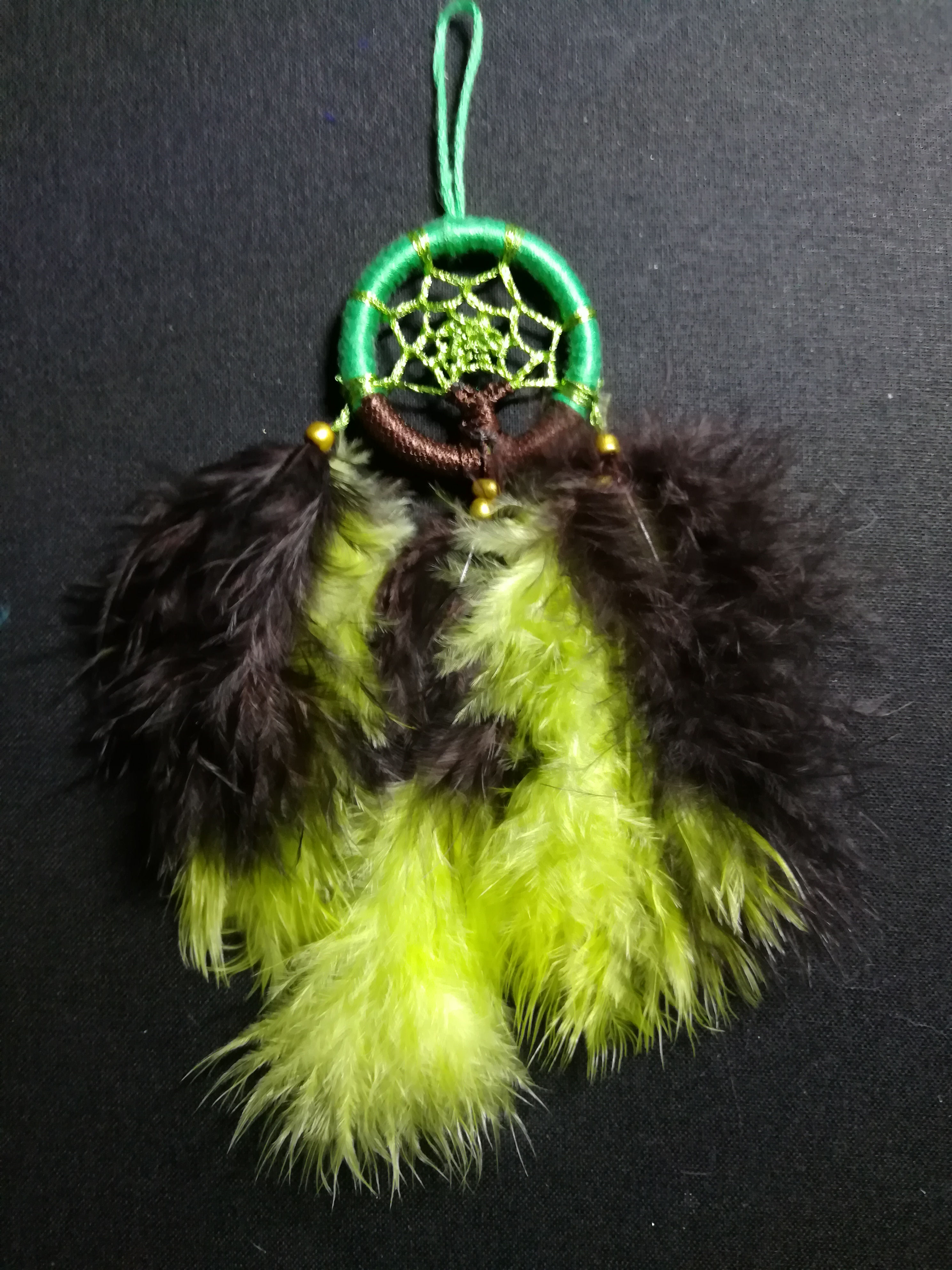 ARSAVERT Attrape rêves voiture arbre vert et marron