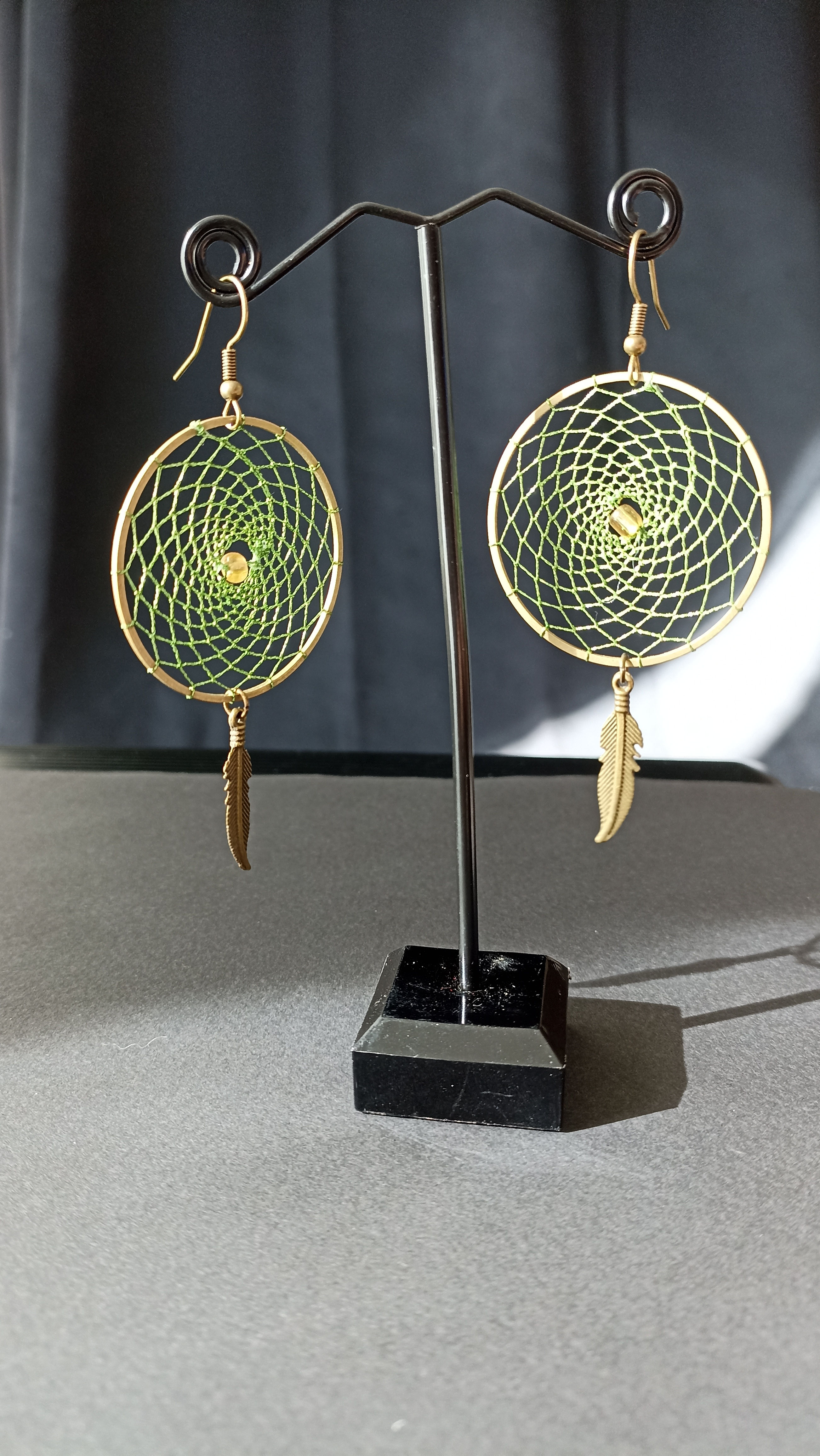 BOAR4BVP - Boucles d'oreilles attrape rêves